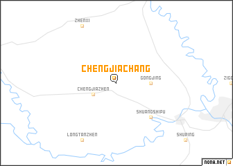 map of Chengjiachang