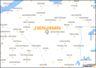 map of Chengjiadang