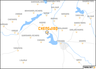 map of Chengjiao