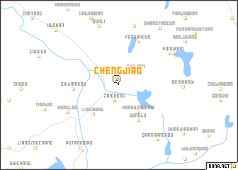 map of Chengjiao