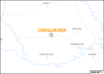 map of Chengjiazhen