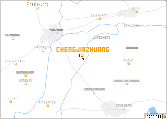 map of Chengjiazhuang