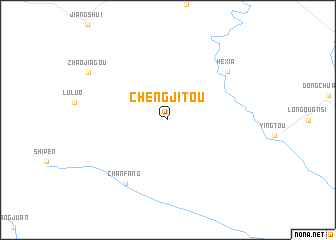 map of Chengjitou