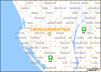 map of Ch\