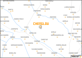 map of Chenglou