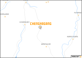 map of Chengmagang