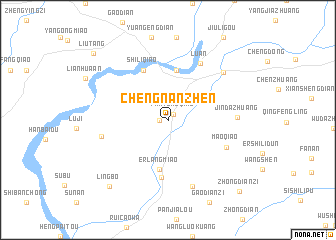 map of Chengnanzhen