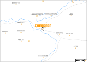 map of Chengnan