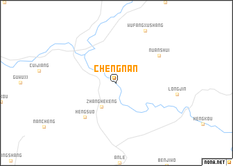 map of Chengnan