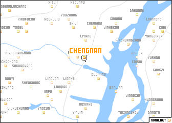 map of Chengnan