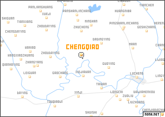 map of Chengqiao