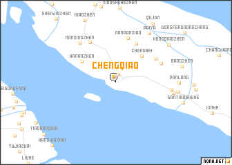 map of Chengqiao