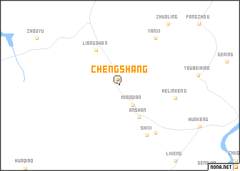 map of Chengshang