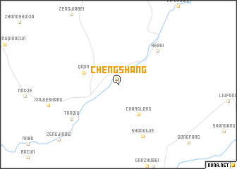 map of Chengshang