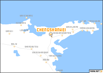 map of Chengshanwei