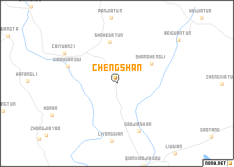 map of Chengshan