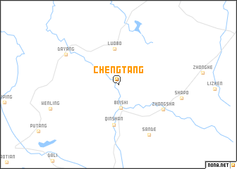 map of Chengtang