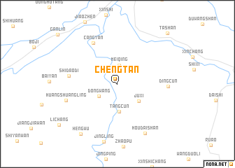 map of Chengtan