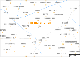 map of Chengtaoyuan