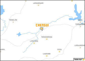 map of Chengui