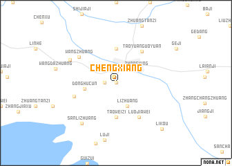 map of Chengxiang