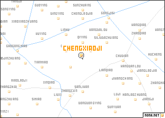 map of Chengxiaoji