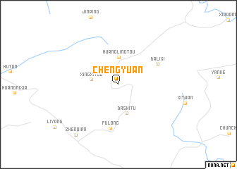 map of Chengyuan