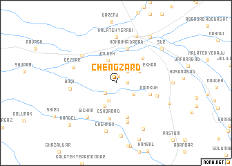 map of Cheng Zard