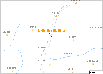 map of Chengzhuang