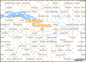 map of Chen-hsing