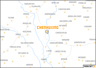 map of Chenhuxing