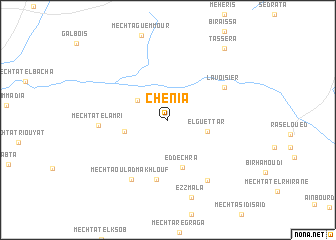 map of Chenia