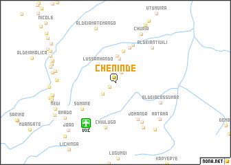 map of Cheninde