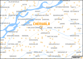 map of Chenīwāla