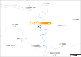 map of Chenjiabaozi