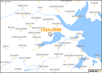 map of Chenjiaba