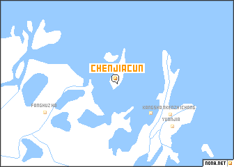 map of Chenjiacun