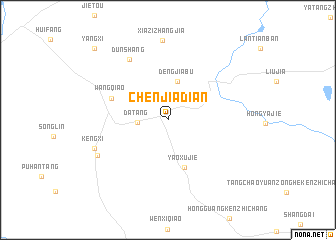 map of Chenjiadian