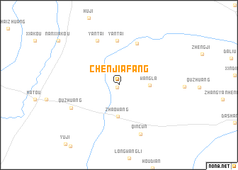 map of Chenjiafang