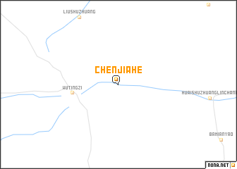 map of Chenjiahe