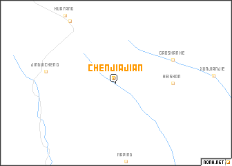 map of Chenjiajian