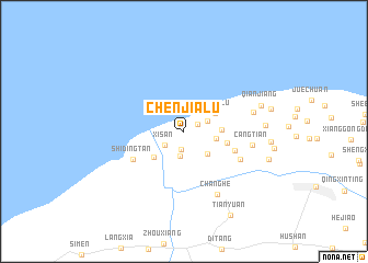 map of Chenjialu