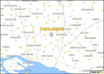 map of Chenjiaqiao