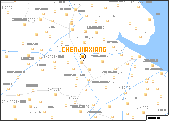 map of Chenjiaxiang