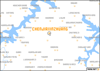 map of Chenjiaxinzhuang