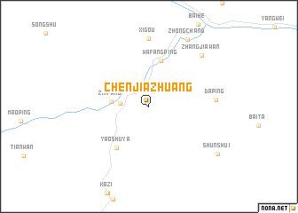 map of Chenjiazhuang