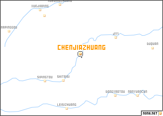 map of Chenjiazhuang