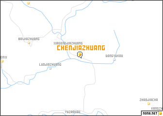 map of Chenjiazhuang