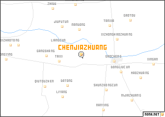 map of Chenjiazhuang