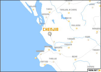 map of Chenjia
